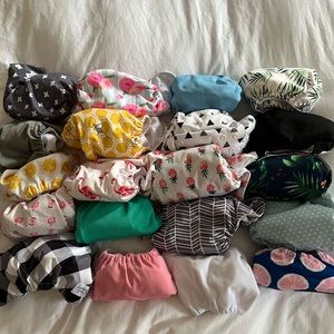Nora’s Nursery Cloth Diapers.